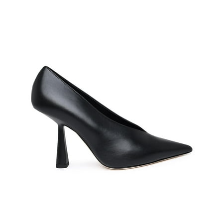 

Jimmy Choo Woman Maryanne Black Leather Pumps