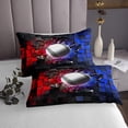thumbnail image 3 of Erosebridal Baseball Coverlet Set King,Sport Theme Bedding Set,Geometric Decor, 3 of 5