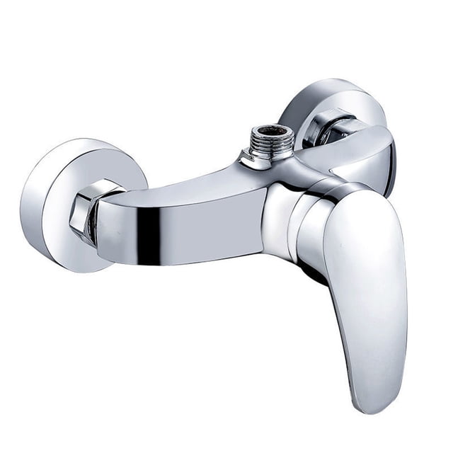 Graflsoa Brass Wall-Mounted Shower Mixer Tap for Bathroom and Hotel Use, Adjustable Width, Upward/Downward Interface Option, Durable and Stylish Design.