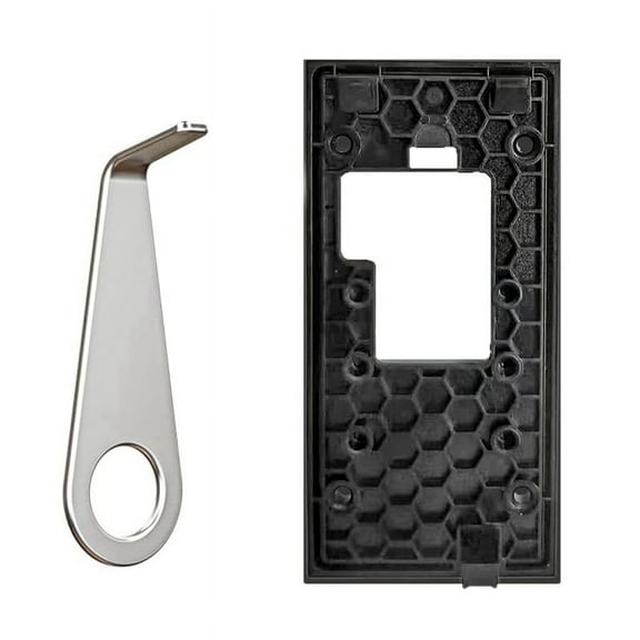 1 x Doorbell Door Mount 1 x Doorbell Key Replacement Tool-As Shown