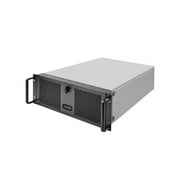 4U rackmount server chassis with 3x 5.25 drive bays, 8 x 3.5,1X2.5 in the bottom of left side, 1 x 2.5(support up to 9.5mm) or 1xSlim ODD(12.7mm)