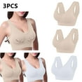 thumbnail image 1 of LOVZFMLL Soutiens-Gorge pour Femmes Dentelle Confortable Respirant Sans Armatures Blanc m, 1 of 9
