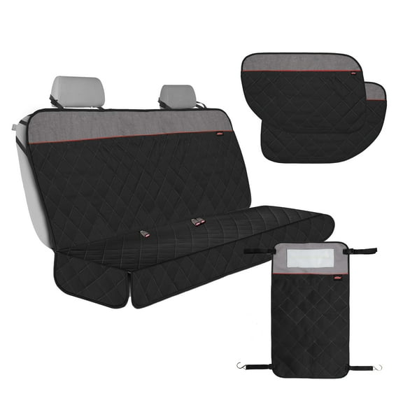 Genuine Dickies 4-Piece Universal Automotive Seat Covers Pet Protection Kit, 41840WDI