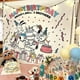 thumbnail image 1 of Tapiz de tela con fondo de feliz cumpleaños de Snoopy, Charlie Brown, decoración de fiesta kawaii, decoración de habitación, recuerdo de un año, 1 of 5