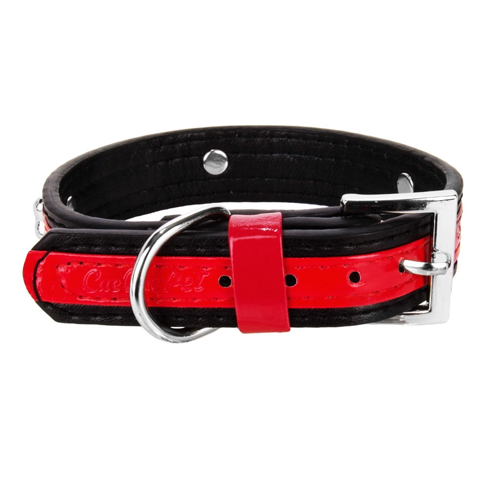 CUECUEPET Adjustable Dog Collar with Embellished Bone Bling Charms for Small to Medium Sized Dogs