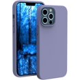 thumbnail image 1 of IBAOLEA Compatible with iPhone 13 Pro Max Case,Liquid Silicone Shockproof Phone Case with Soft Anti-Scratch Microfiber Lining,Heavy Duty Protective for iPhone 13 Pro Max 6.7"(2021)-Purple Purple, 1 of 6