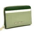 thumbnail image 3 of Michael Kors Jet Set Travel Medium Zip Around Card Case Wallet Fern Green Multi, 3 of 5