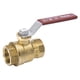 thumbnail image 2 of Válvula esférica Homewerks Brass FIP 1-1/2 pulg. Puerto completo para agua/petróleo/gas, 2 of 2