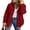 A9 Red, variant on Eytino Hooded Cardigan Sweaters for Women Long Sleeve Button Down Knit Sweater Coat Outwear with Pockets