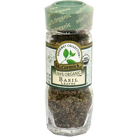 McCormick Gourmet Collection Basil Leaves, 0.55 oz (Pack of 3)