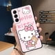 thumbnail image 1 of Sanrio-funda de silicona para móvil, carcasa de Hello Kitty para Samsung Galaxy S21 Plus S23 Ultra 5G S22 S20 FE S10 S10e S8 S9 S7 S20FE, 1 of 4