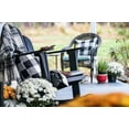 thumbnail image 3 of Set of 2 Farmhouse Buffalo Check Plaid Throw Pillow Covers Cushion Case Polyester Linen for Fall Home Decor Black and White, 18 x 18 Inches, 3 of 6