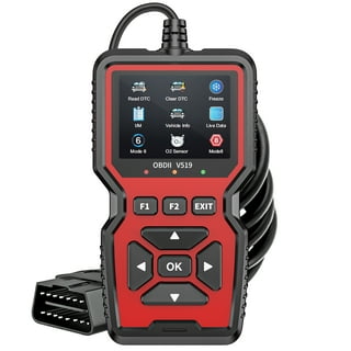 MOTOPOWER MP69035 OBD2 Scanner Universal Car Engine Fault Code Reader, CAN  Diagnostic Scan Tool Red