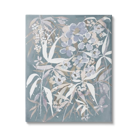 Stupell Industries Modern Blossom Botanicals Graphic Art Gallery Wrapped Canvas Print Wall Art, Design by Krinlox