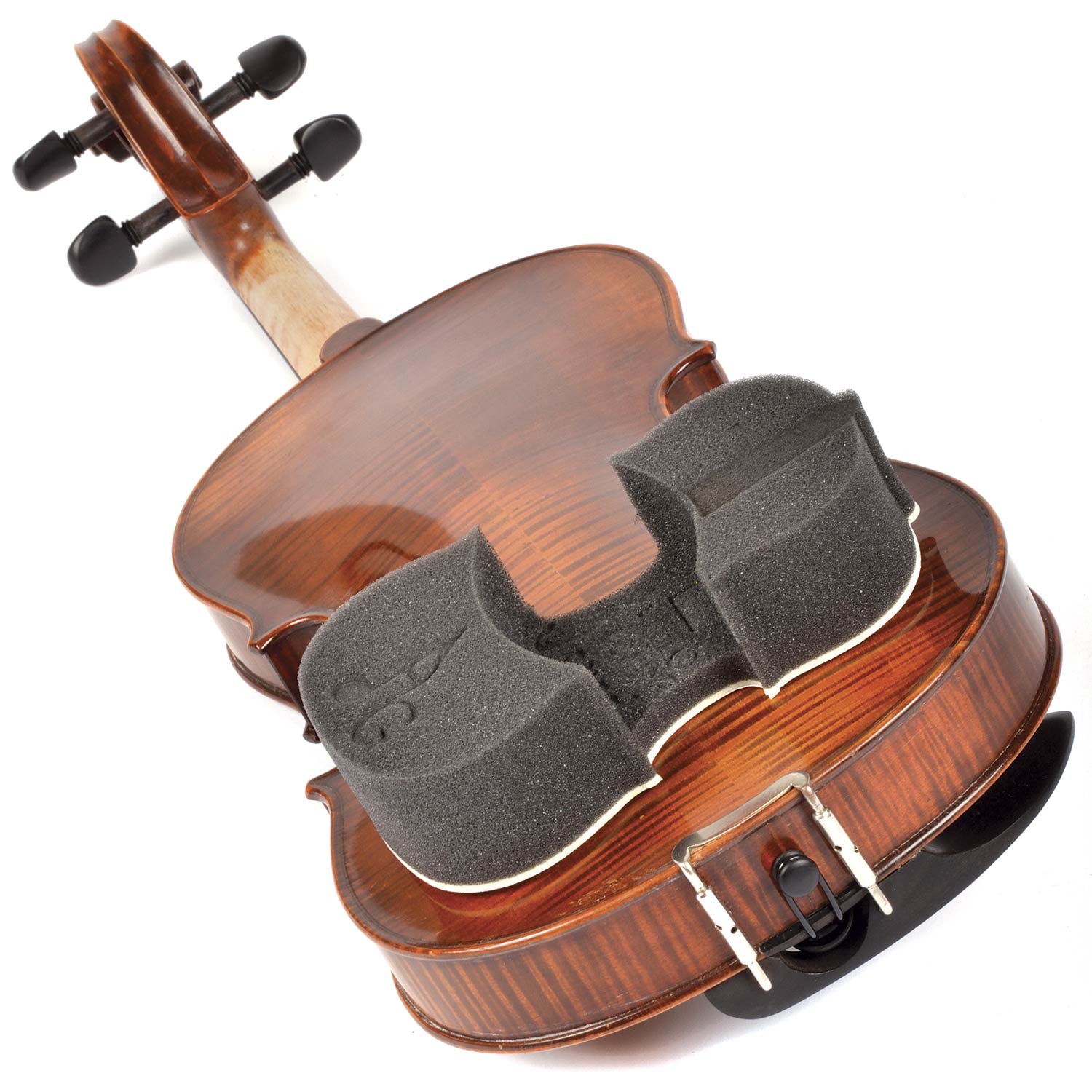 AcoustaGrip Concert Performer Thick Violin and Viola Shoulder Rest Charcoal