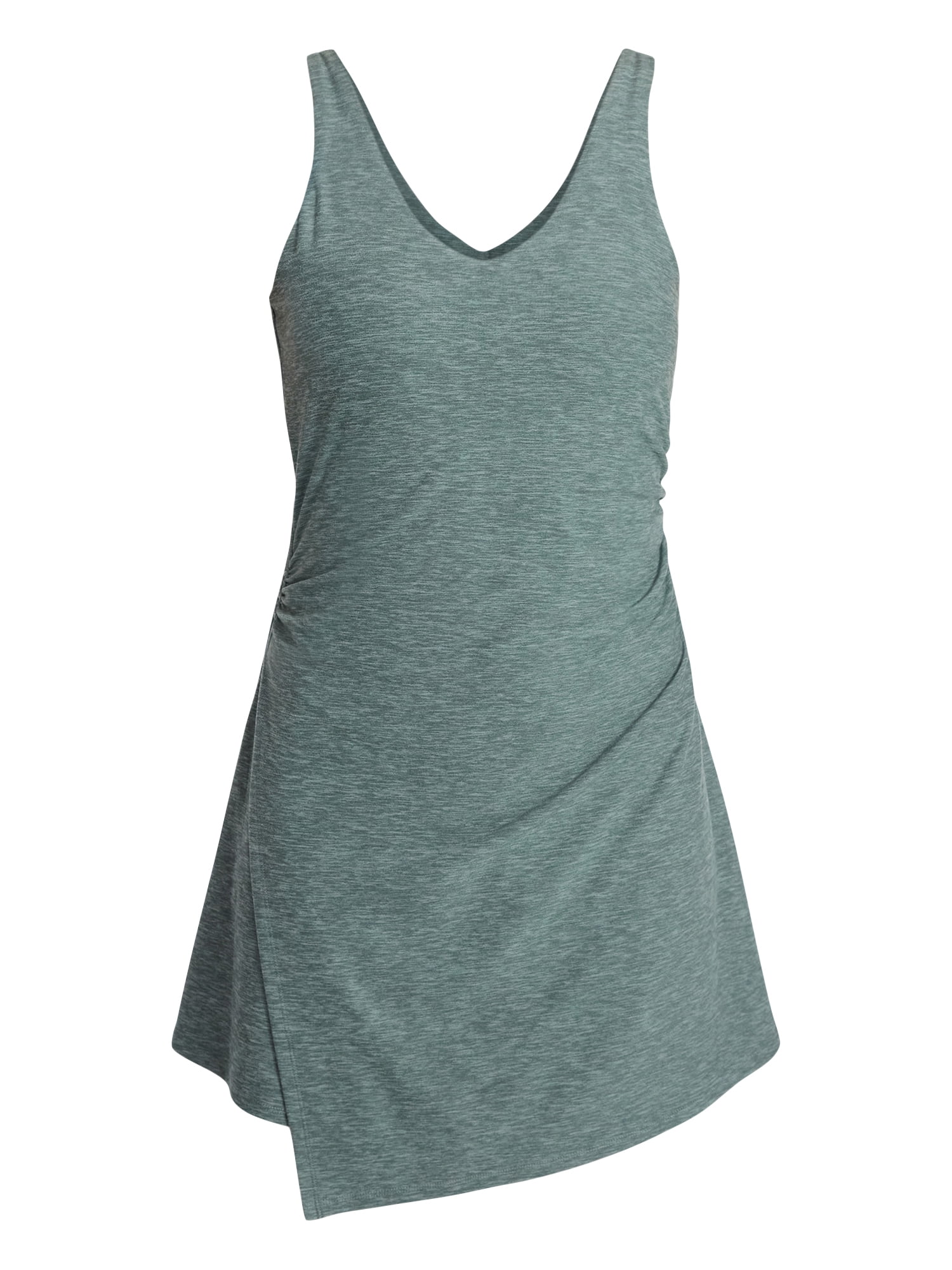 Athletic Works Women's and Women's Plus ButterCore Wrap Dress, Sizes XS-4X