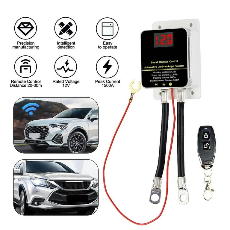 ZHXXCUM Anti-Theft Car Kill Switch 12V Vehicle Switches - Walmart.com