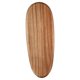 thumbnail image 5 of Whole Wood Lovesickness Wood Irregular Oval Solid Wood Pan Plate Fruit Dishes Saucer Tea Tray Dessert Dinner Plate Tableware Set, 5 of 11