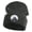 Grey, variant on Half Dome Embroidered Big Size Acrylic Long Beanies - Navy XL-3XL