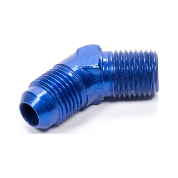 Fragola -8AN x 3/8 NPT 45 Degree Adapter