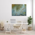 thumbnail image 2 of Stupell Industries Abstract Lake Water Reflection Expressive Summer Pond Leaves, 48 x 36,Design by Scott Brems, 2 of 7
