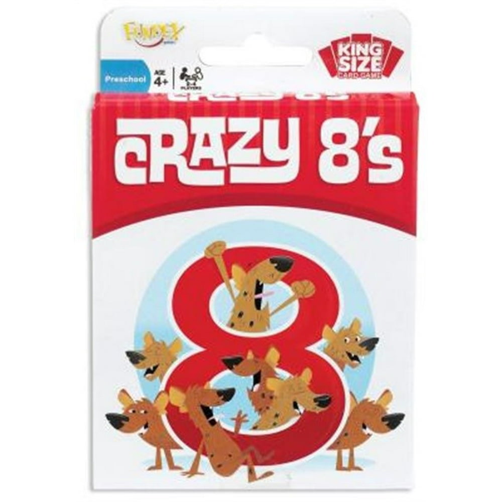 Ideal Crazy 8's Card Game