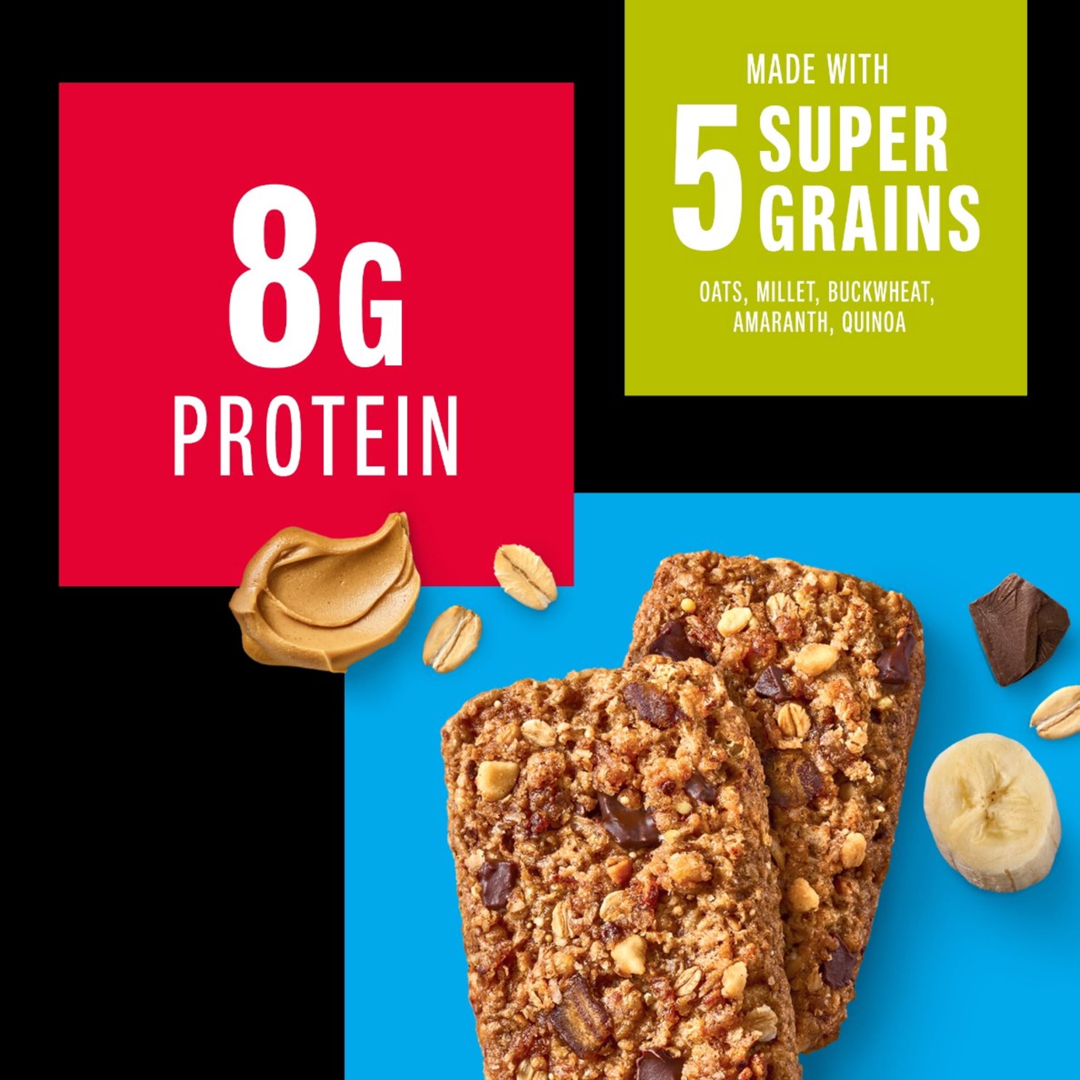 (3 pack) KIND Breakfast Protein Bars, Peanut Butter Banana Dark Chocolate, Gluten Free, 12 Packs