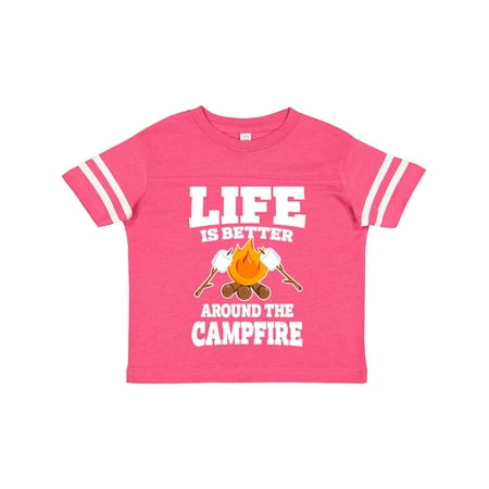 

Inktastic Life is Better Around the Campfire Boys or Girls Toddler T-Shirt