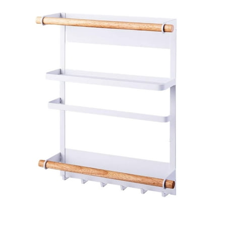 

Refrigerator Side Wall Rack Kitchen Refrigerator Rack Storage Bag Storage Multi-function Capacity Storage Rack Storage Shelf Magnetic Suction