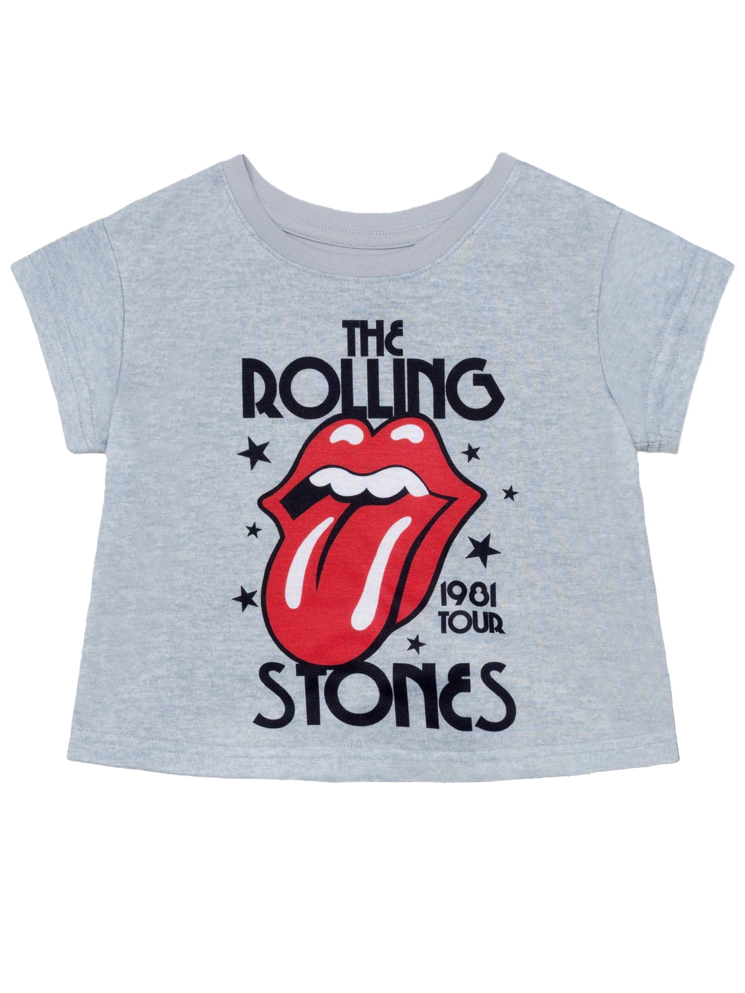 The Rolling Stone Tween 2- Piece Short Sleeve Top and Shorts Pajama Set with Spa Headband, Sizes 4-12