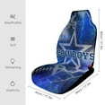 thumbnail image 2 of Football Cowboys Car Seat Covers,Universal Auto Front Seats Protector Fits for Car,SUV Sedan,Truck, 2 of 6