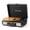 Black, variant on TANLANIN Green Bluetooth Record Player, 3-Speed Turntable with USB Recording