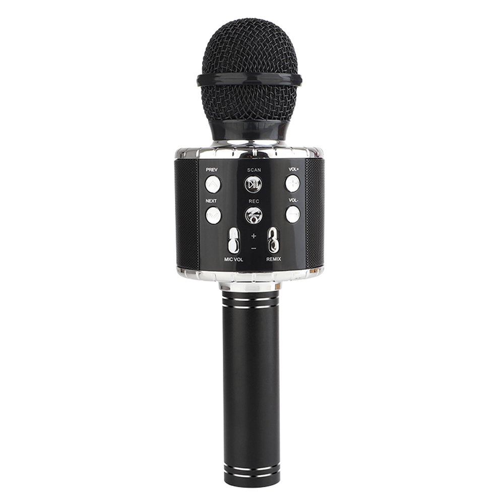 Portable BT Microphone Wireless Microphone Professional Speaker Music Player Handheld Microphone