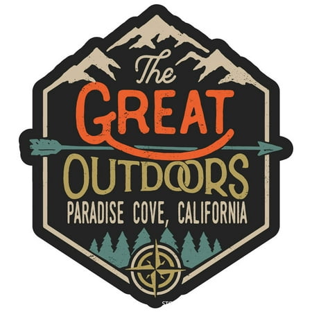 

Paradise Cove California The Great Outdoors Design 2-Inch Fridge Magnet