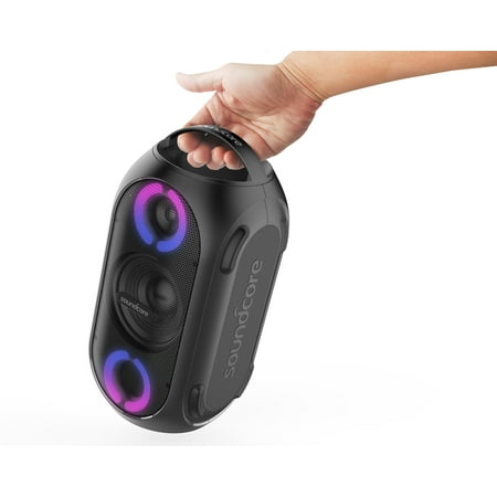 Anker - Soundcore Rave Partycast Portable Bluetooth Speaker - Black