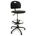 thumbnail image 2 of ShopSol Workbench Shop Chair, Supports Up to 250 lb, 22" to 32" Seat Height, Black, 2 of 3
