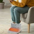 thumbnail image 4 of Cozy Foot Warmer for Home Use – Large Heated Foot Warmer with Soft Flannel -On Foot Warmer Slippers for Men Women Ultracomfy Heating for Winter Comfort, 4 of 4