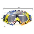 thumbnail image 2 of red Gafas de motocross para ciclismo, gafas de esquí con cojín esponjoso antirreflectante flexibles, 2 of 4