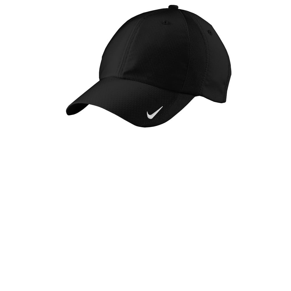 Nike Hats w/ Dri-Fit Unstructured Sphere Dry Baseball Adjustable Golf Cap, Black -