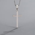thumbnail image 5 of Women With Cross Pendant Classic With Diamond In 925 Sterling Silver(without Chain), 5 of 5