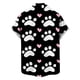 thumbnail image 4 of Ceisia Men's Casual Valentine's Day Short Sleeve Shirt Pet & Heart Print Regular Straight Fit Turn-Down Collar Spring Summer Shirt Gift, 4 of 4