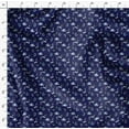 thumbnail image 4 of Soimoi Blue Viscose Chiffon Fabric Moon & Stars Galaxy Print Fabric by the Yard 42 Inch Wide, 4 of 6