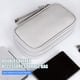 thumbnail image 3 of Bolsa de almacenamiento para banco de energía, estuche multiusos, cierre de cremallera, gran capacidad, malla, organizador de cables., 3 of 8
