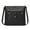 Black, variant on Ladies Soft Leather Retro Fashion Small Square Bag Shoulder Bag Handbag Handbag Large Capacity Pocket Crossbody Bag Large Tote Purse for Women Leather Work Bag for Women Briefcase Purses Bag Work