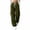 Army Green Olive, variant on Womens Fleece Lined Cargo Joggers High Waisted Baggy Pintuck Sweatpants Cinch Bottom Elastic Waist Fall Y2K Streetwear with Flap Pockets, White, XL
