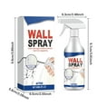 thumbnail image 2 of VELIMO Wall Spray Paint 60ML Wall Clean Paint Spray Drywall Cover Stucco Patch Sanded Popcorn Ceiling Texture Aluminum Wall Patch Crack Sealer for Concrete Wall, 2 of 7