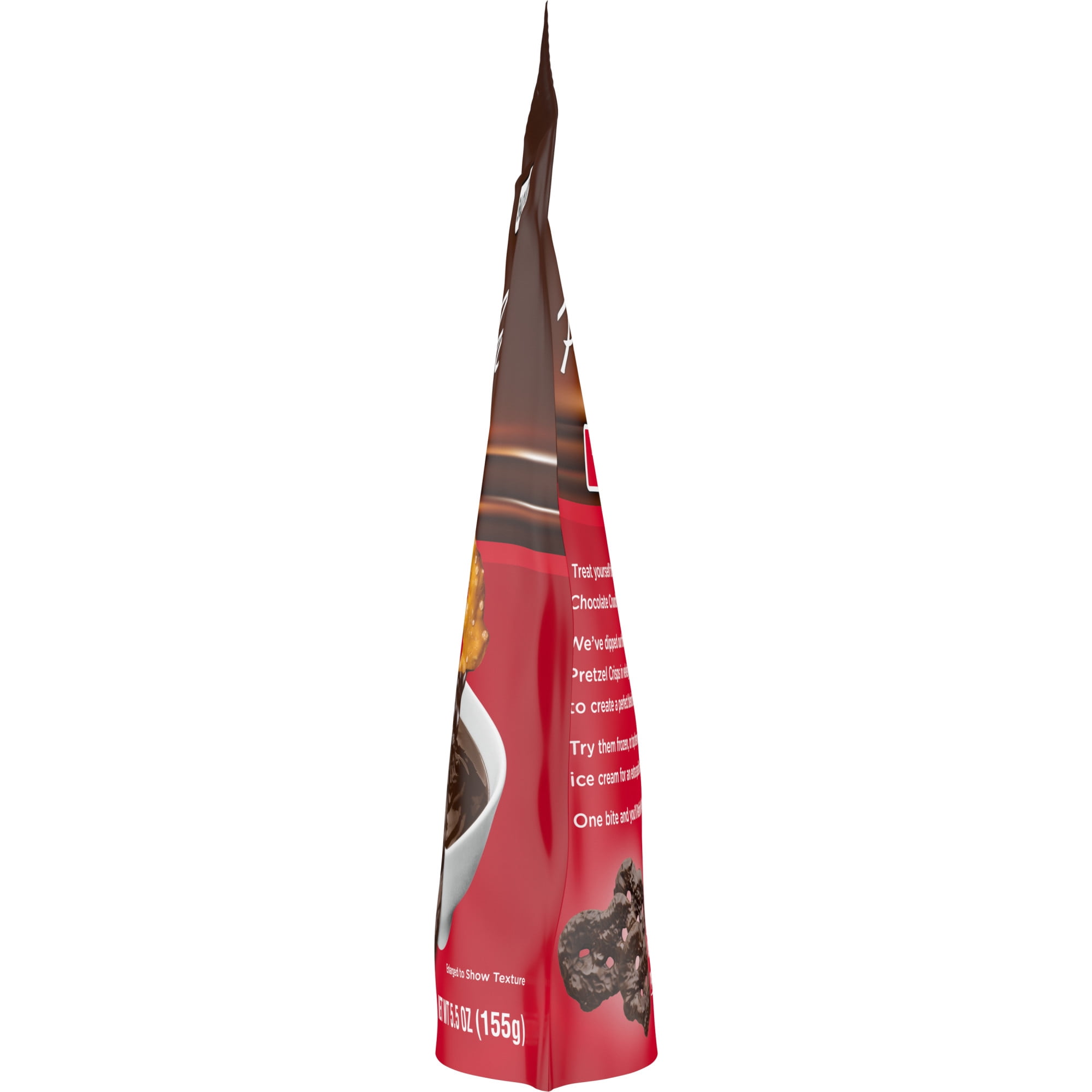 (3 pack) Snack Factory Pretzel Crisps, Dark Chocolate Covered Pretzels, 5.5 oz