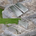 thumbnail image 4 of Greeniant Estante para ollas para acampar Soporte plegable para estufa de picnic al aire libre de acero inoxidable Soporte para ollas de 5 carpas, 4 of 5