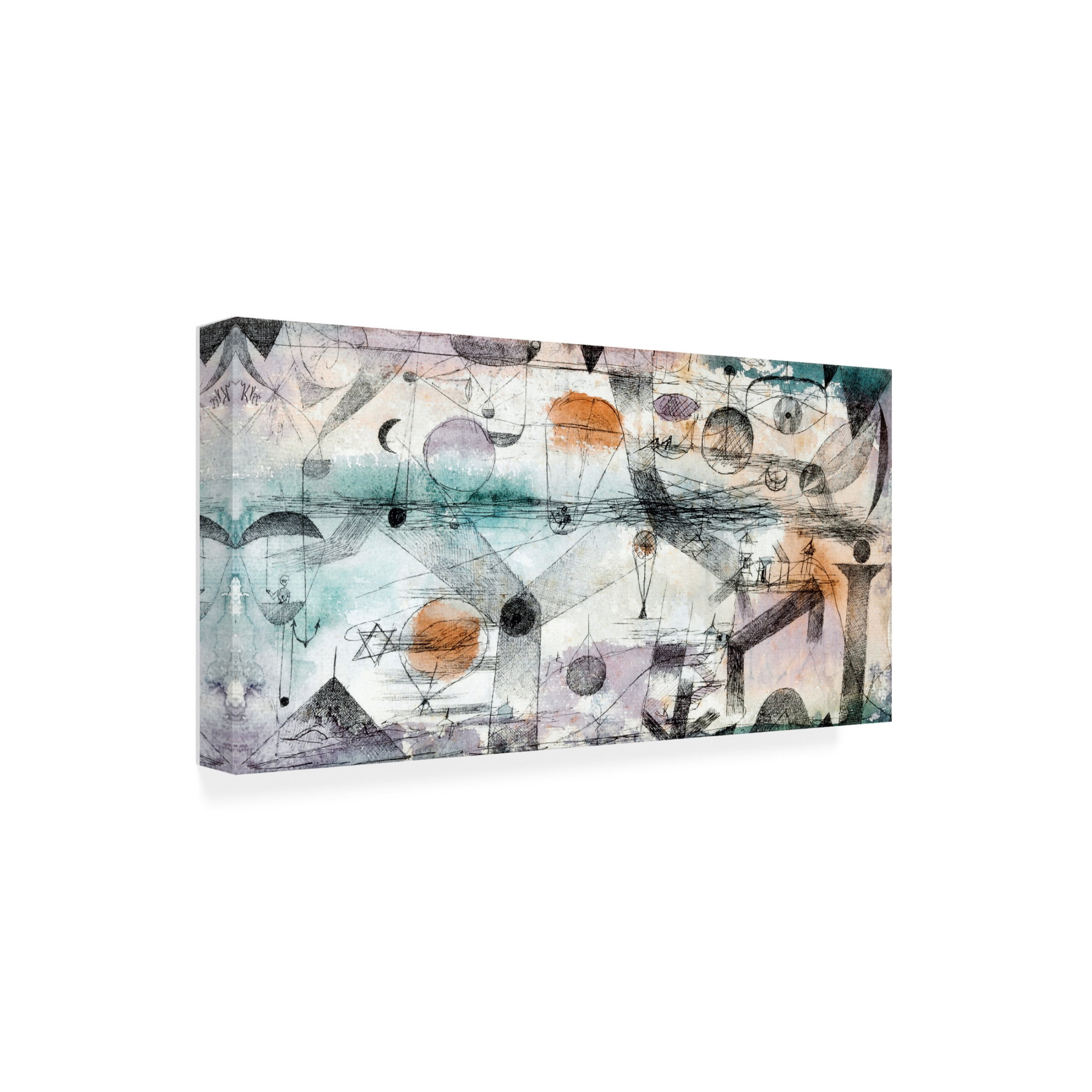 Trademark Fine Art Pictufy In the Realm of Air 1917 Canvas Wall Art