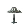 thumbnail image 2 of CHLOE Lighting WYLIE Tiffany-style 2 Light Mission Table Lamp 16" Shade, 2 of 3